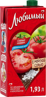 Нектар ЛЮБИМЫЙ Спелый томат 1,93л т/п