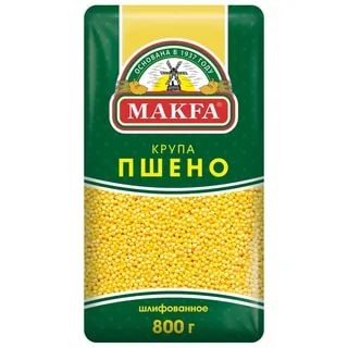 Крупа пшено МАКФА 800г
