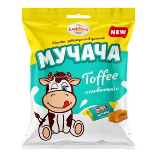 Ирис  Сладовянка Toffee Мучача  сливочный 200г