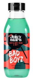 Гель-шампунь  д/душа JUICY STARS Плохие парни 400мл