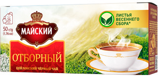 Чай МАЙСКИЙ отборный 50г (25пак*2г)