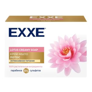 Крем-мыло туалетное EXXE Косметическое Лотос 90г