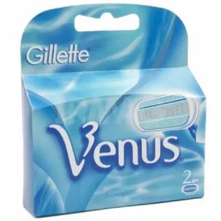 Кассеты сменные д/бритья VENUS 2шт