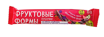 Кусочки фруктовые ВКУСВИЛЛ из яблок, клубники, малины и черной смородины 16г