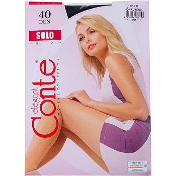Колготки CONTE Solo nero 40ден р2