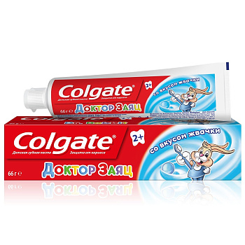 Зуб.паста COLGATE Доктор Заяц Жвачка 50мл