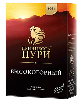 Чай ПРИНЦЕССА НУРИ Высокогорный лист 100г