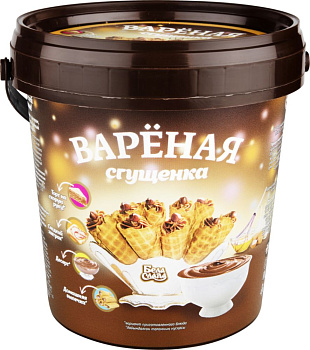 Вареная сгущенка Бела Слада ведро 400гр Продукт без ЗМЖ