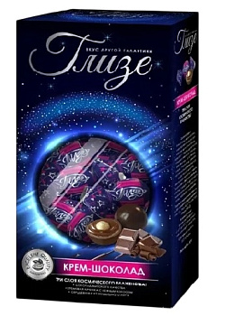 Конфеты КОНФЕСТА ГЛИЗЕ рис шарики с нежным кремом вкус шоколад 180 гр