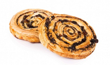 Улитка сдобная с маком и изюмом 90г/СПРС