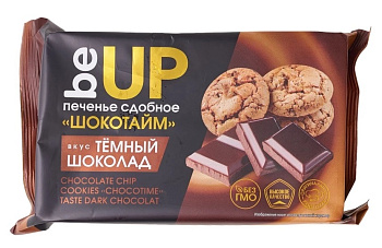 Печенье Шокотайм сдобное вкус темный шоколад 100г