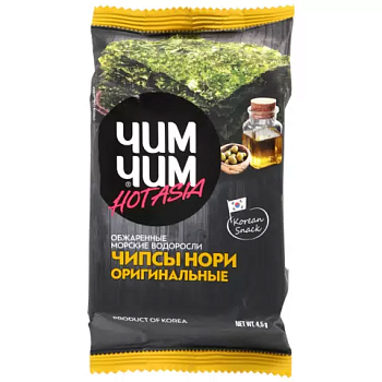 Чипсы нори ЧИМ-ЧИМ Оригинальные 4,5г