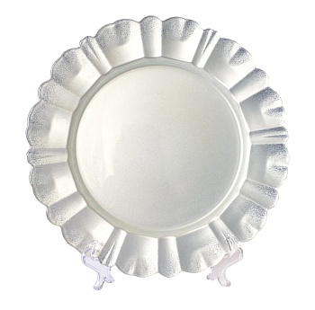 Блюдо Yasmin d29х1.5см стекло 1177-1909119