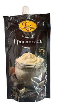 Майонез Gusterro Провансаль 67% 400мл д/п