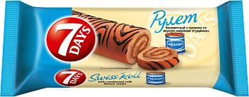 Рулет 7DAYS вареная сгущенка 200г