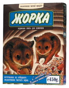 Корм ЖОРКА для хомяков 450гр