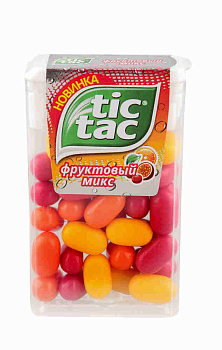 Драже TIK TAK Фруктовый микс 16г