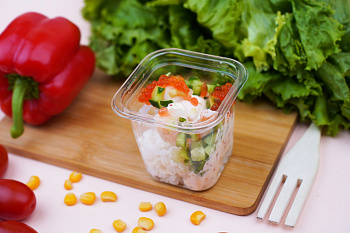 Трайфл с креветкой и соусом сладкий чили 150г/СПРС