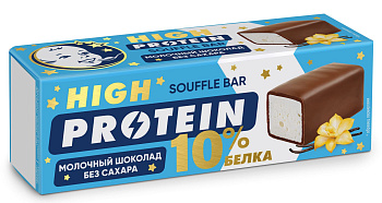 Суфле молочное  ПЕРВЫЙ ШОКОЛАТЬЕ протеиновое с ванилью и молочным белком в молочном шоколаде без сах