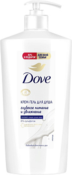 Крем-гель д/душа DOVE Глубокое питание и Увлажнение 610мл