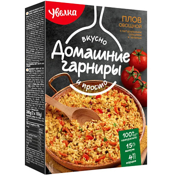 Плов б/п УВЕЛКА овощной 300г