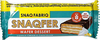 Батончик SNAQ FABRIQ мюсли со вкусом Ванильный крем и шоколад 45г