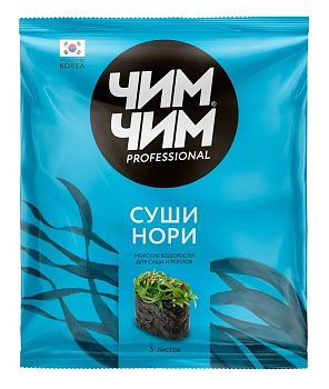 Морские водоросли ЧИМ-ЧИМ сушенные Суши Нори 12г