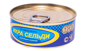 Икра сельди 100г ж/б Невод
