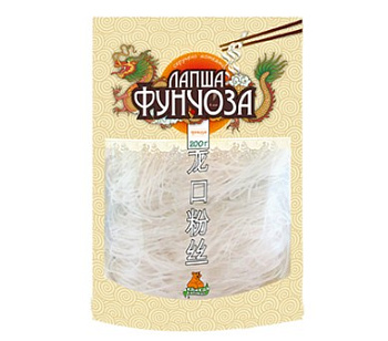 Лапша фунчоза б/п МЕДВЕДЬ ЛЮБИМЫЙ 200г