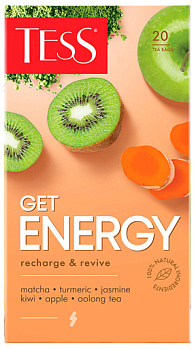 Чай TESS оолонг ГЕТ Энерджи 30г (20п*1,5г)