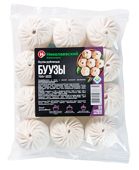 Буузы рубленые 700г Николаевский