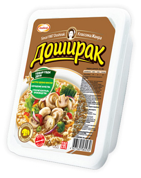 Лапша б/п ДОШИРАК вкус грибов 90г