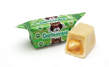 Конфеты Sweet Life Сметанковая неглазированные молочные
