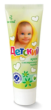 Крем Детский с экстрактом череды 45мл Весна
