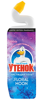 Средство чистящее ТУАЛЕТНЫЙ УТЕНОК для унитаза Floral Moon 800 мл