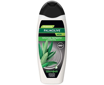 Шампунь PALMOLIVE MEN Против перхоти с экстрактом шалфея 450 мл