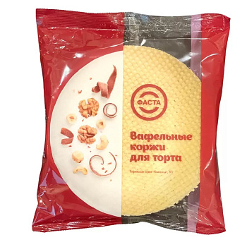 Вафельные коржи для торта Классика 90 г