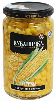 Кукуруза КУБАНОЧКА 360г с/б