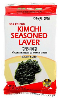 Морская капуста Морской друг  Кимчи 5г Корея