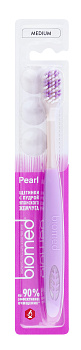 Зубная щетка BIOMED PEARL WHITE MEDIUM