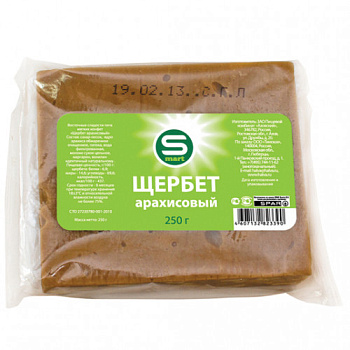 Щербет ТИМОША арахисовый 200г