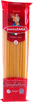 Макаронные изделия PASTA ZARA Спагетти №4 500г 