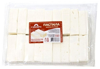 Пастила СИБИРЬ ванильная 350г