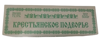 Спред растительно-жировой Крестьянское подворье 72,5% 500г пергамент 