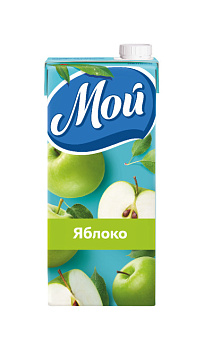 Нектар МОЙ яблочный из зел.яблок 0,95л т/п