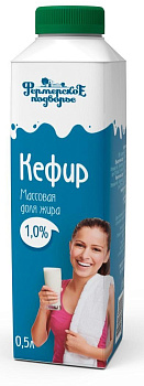 Кефир ФП 1% 500г т/топ Продукт без ЗМЖ