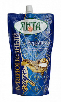 Майонезный соус ЯНТА Версаль 800г дой-пак