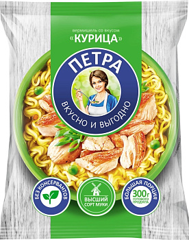 Вермишель б/п ПЕТРА 50г Курица