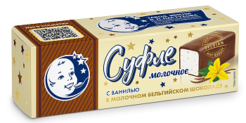 Суфле ПЕРВЫЙ ШОКОЛАТЬЕ в молочном бельгийском шоколаде с ванилью 50г