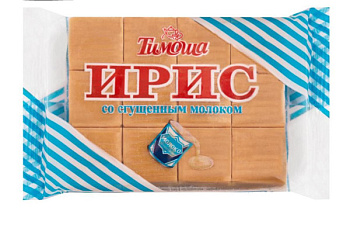 Ирис ТИМОША со сгущенным молоком 100г